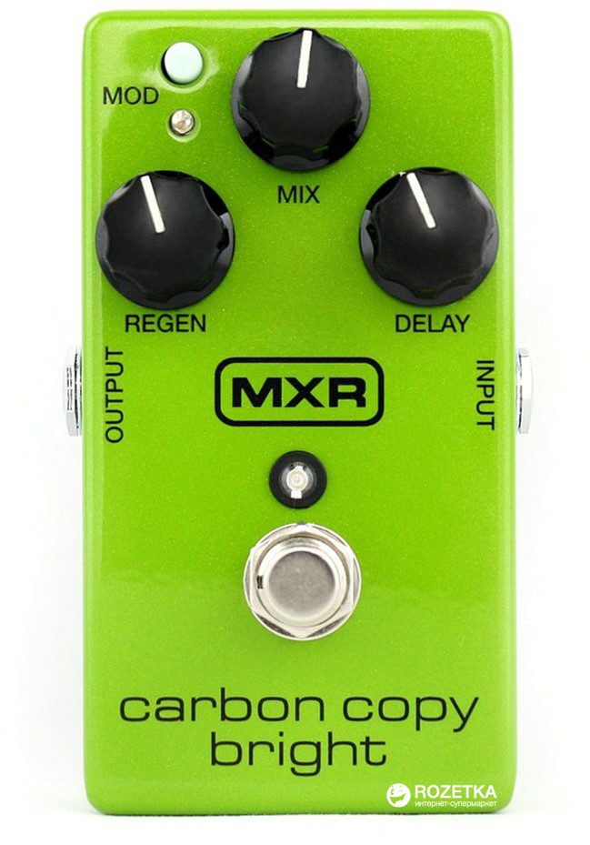 

Педаль эффектов Dunlop M269SE MXR Carbon Copy Bright Analog Delay