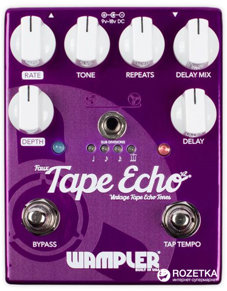 

Педаль эффектов Wampler Faux Tape Echo v2