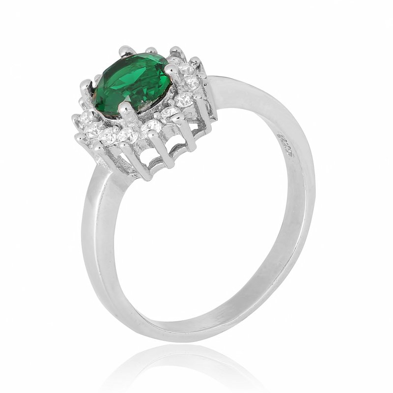 

Серебряное кольцо Silvex925 с фианитом 16.5 мм модели КК2ФИ/475-Д