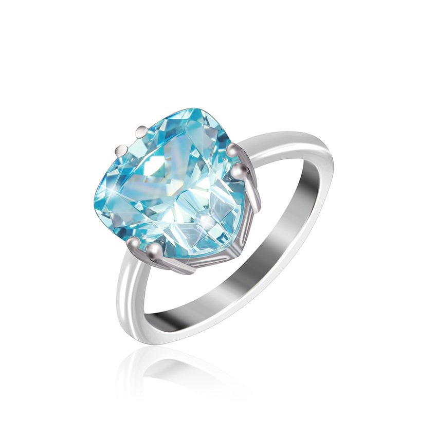 

Серебряное кольцо Silvex925 с фианитом 16.5 мм модели КК2ФТ/399-Д