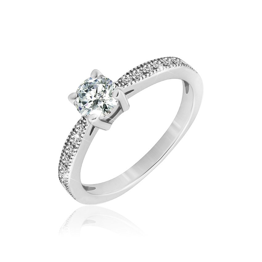 

Серебряное кольцо Silvex925 с фианитом 17.8 мм модели К2Ф/228-И