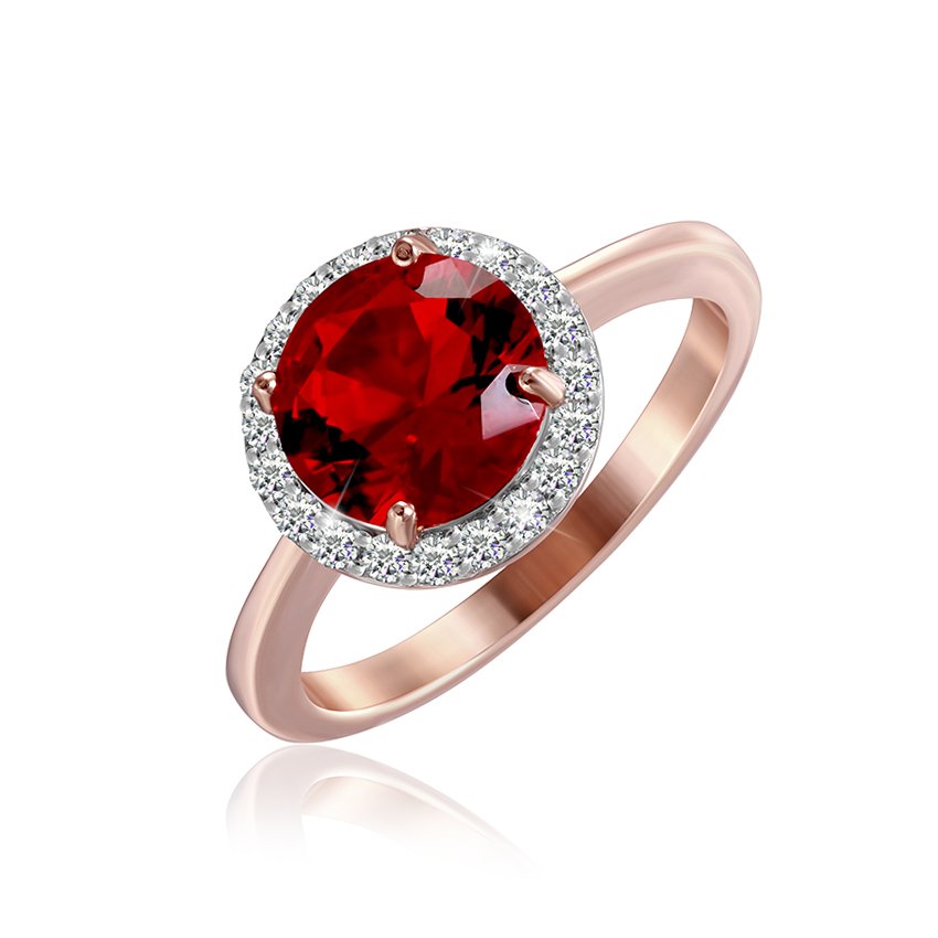 

Серебряное кольцо Silvex925 с фианитом 18.4 мм модели КК3ФРУ/408-Л