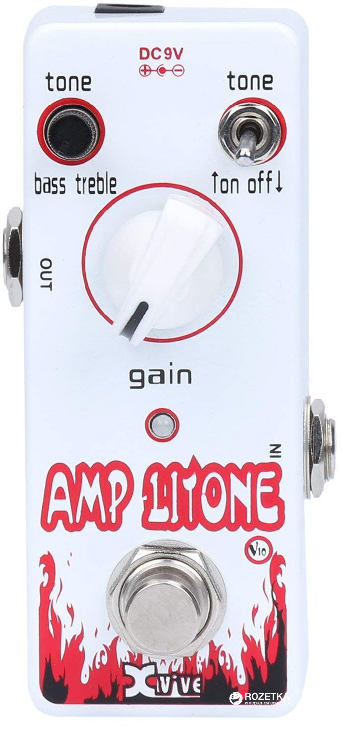 

Педаль эффектов Xvive V10 AMP Litone (Boost)