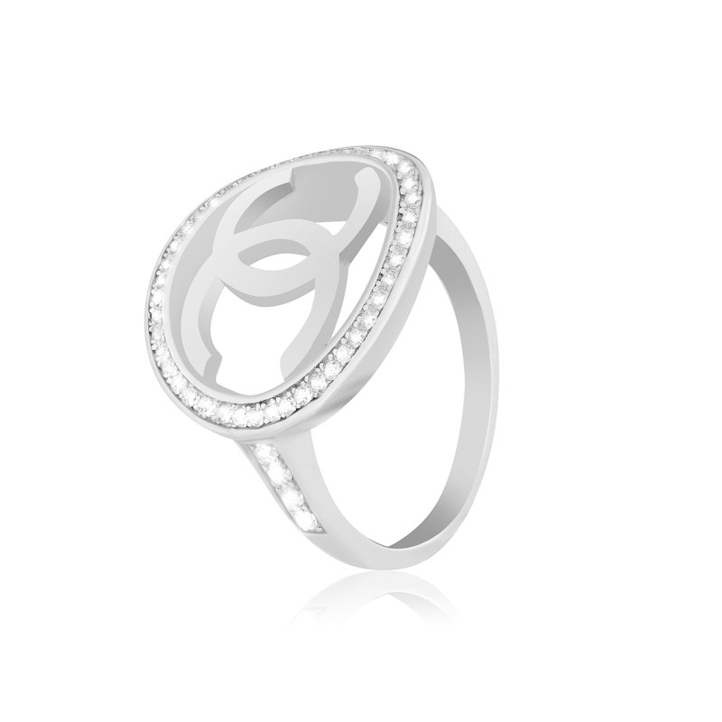 

Серебряное кольцо Silvex925 с фианитом 19.3 мм модели КК2Ф/244-О