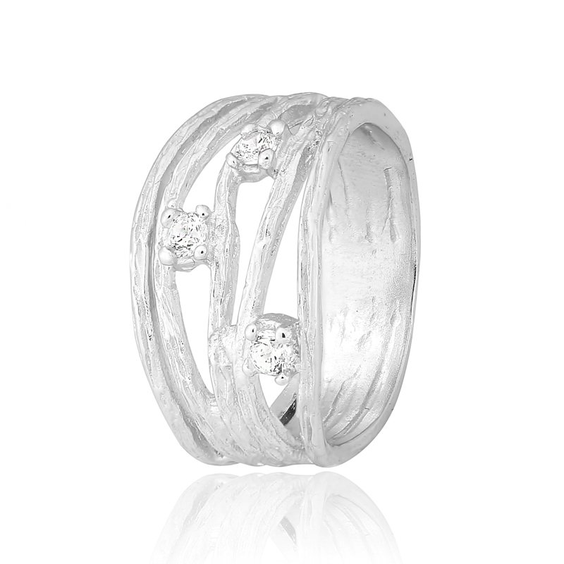 

Серебряное кольцо Silvex925 с фианитом 18.4 мм модели К2Ф/450-Л