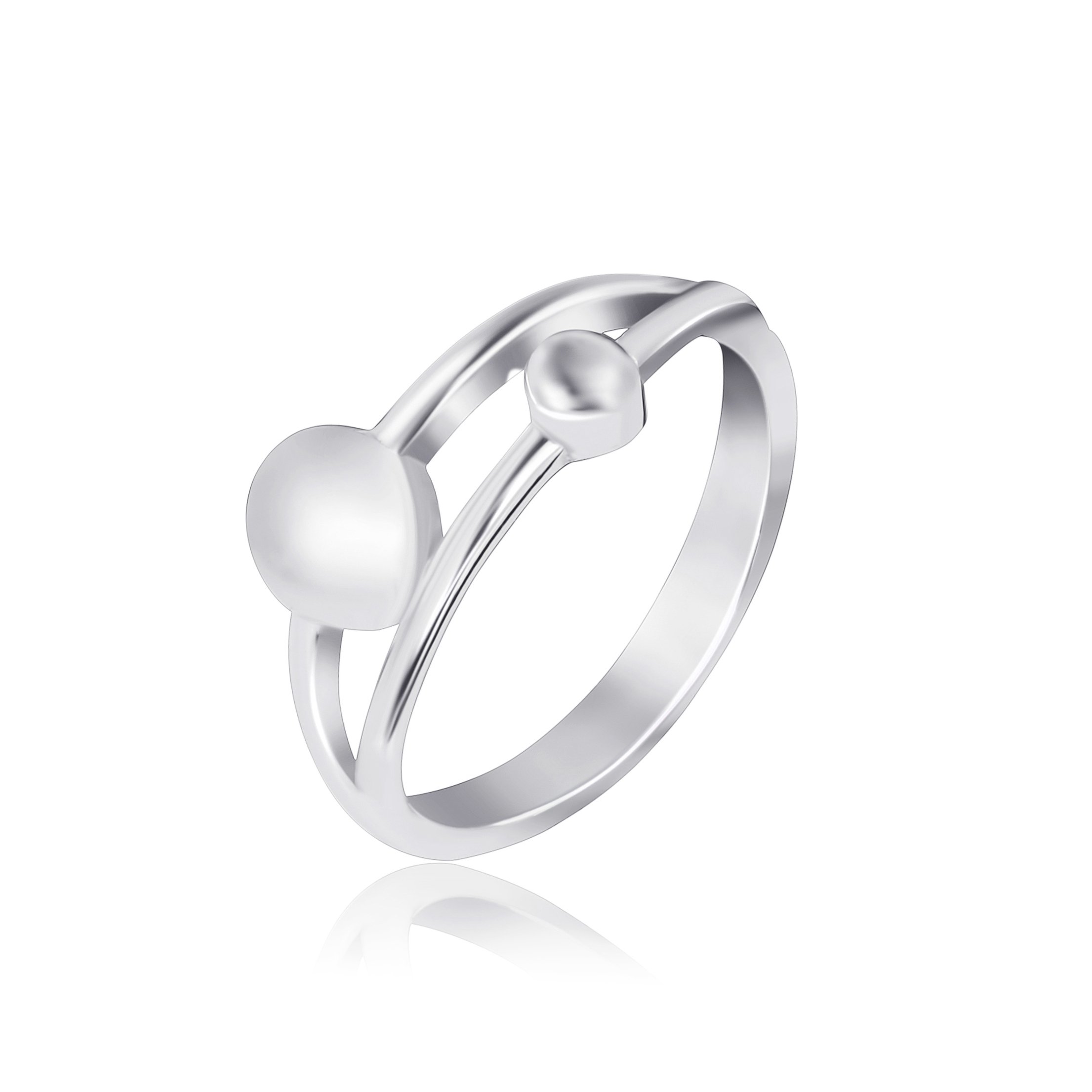 

Серебряное кольцо Silvex925 15.9 мм модели К2/707-В
