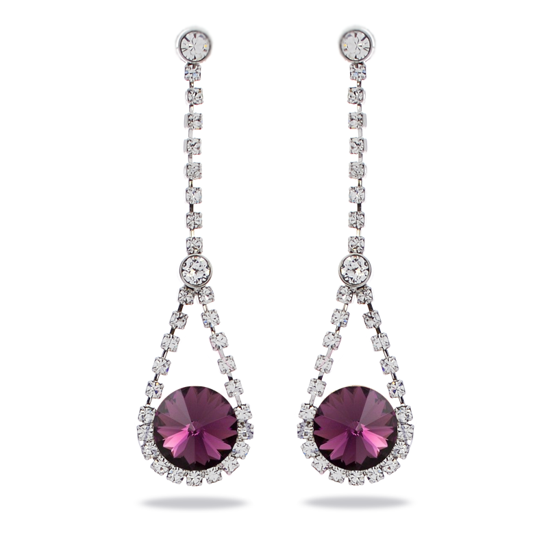 

Серьги KOBI LAFITA со Swarovski модели 7440-3074-11-32