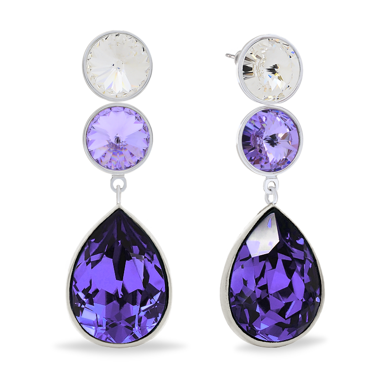 

Серьги KOBI ANIE со Swarovski модели 7740-1093-07-32