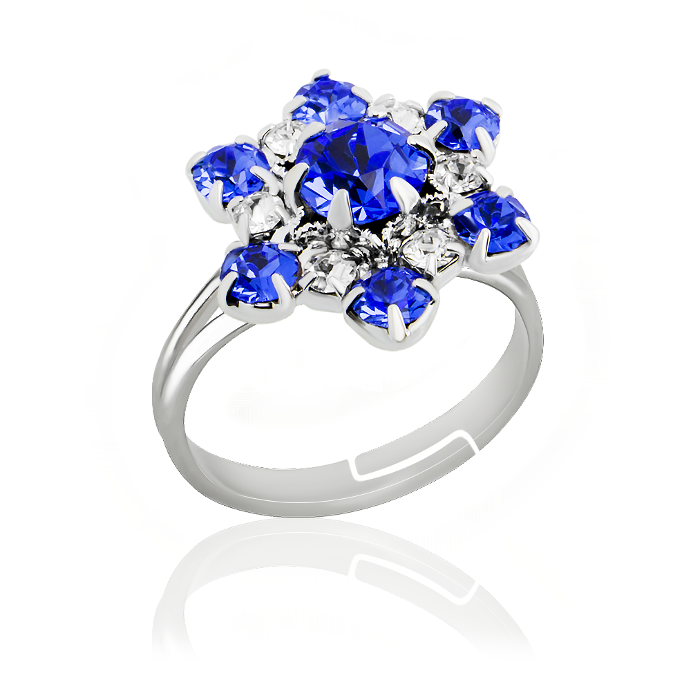 

Кольцо KOBI VIRGINIE со вставками Swarovski модели 7470-0633-04-32