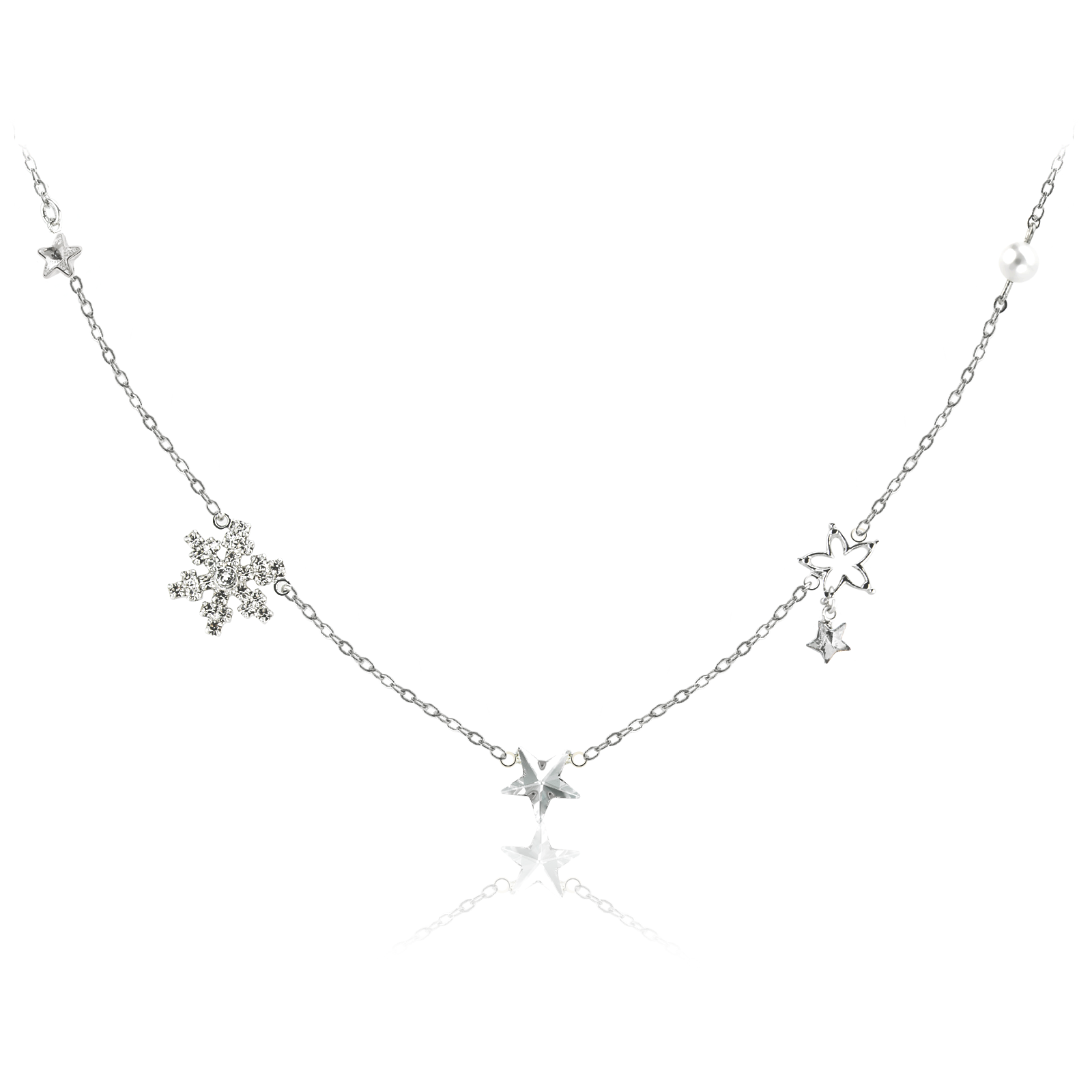 

Колье KOBI STAR&MONTH с кристаллами Swarovski модели 7430-6107-02-32