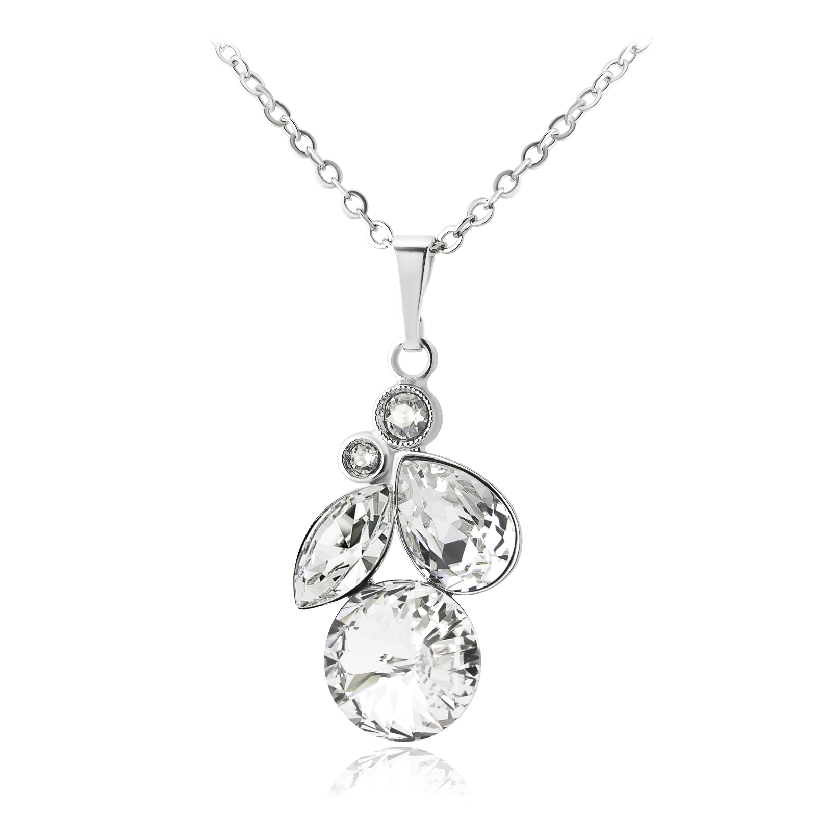

Кулон c цепочкой KOBI Argo с кристаллами Swarovski модели 7430-6114-02-32