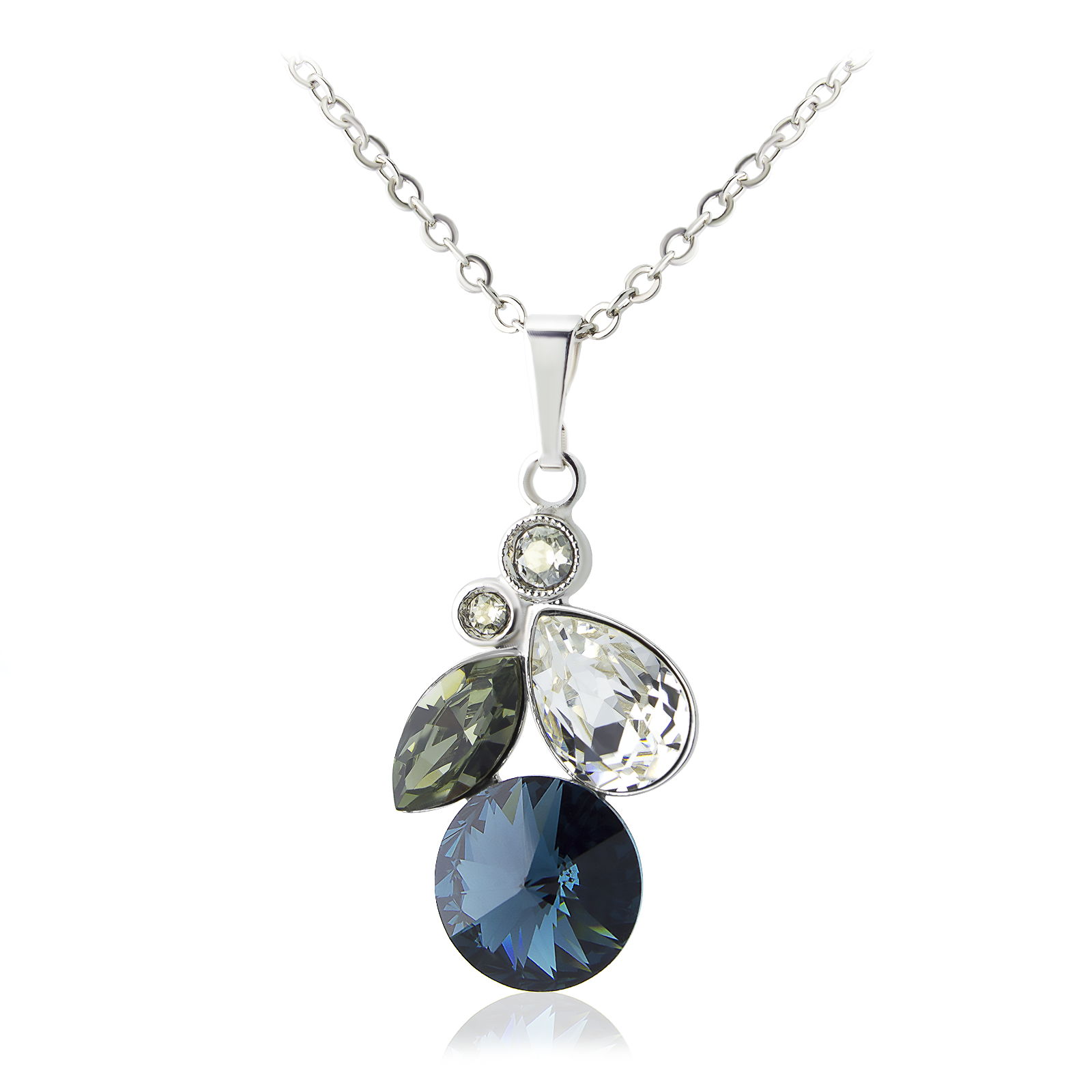 

Кулон c цепочкой KOBI Argo с кристаллами Swarovski модели 7430-6114-03-32
