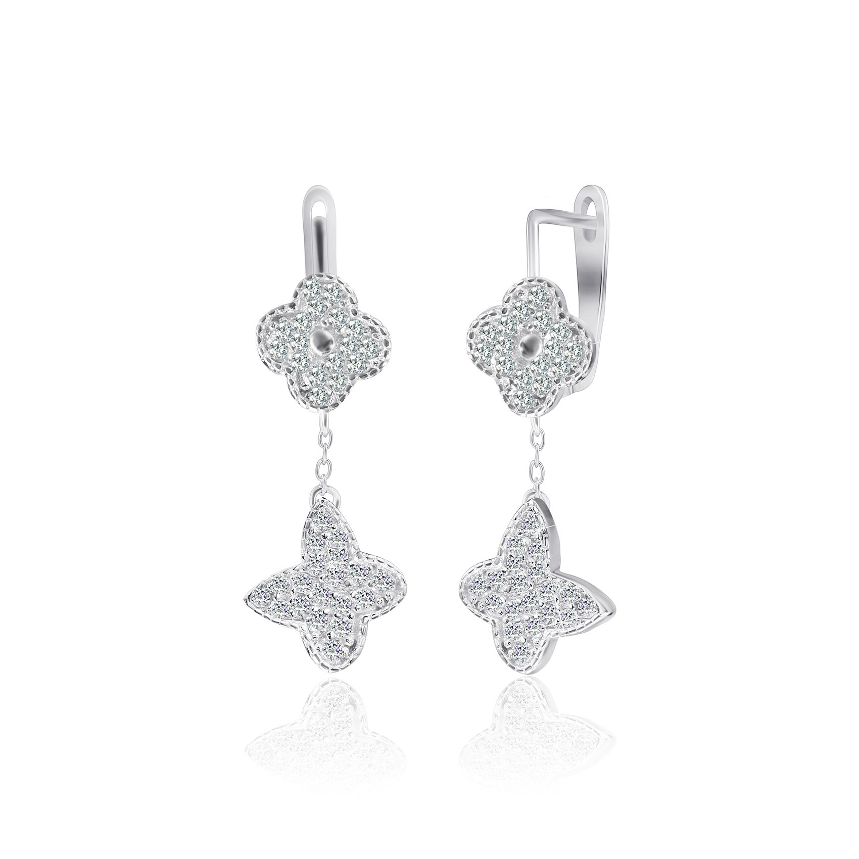 

Серебряные серьги Silvex925 модели СК2Ф/1000