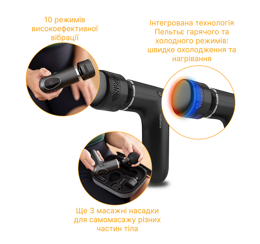 Масажер для тіла Medisana MG 560 Hot & Cold — фото 4