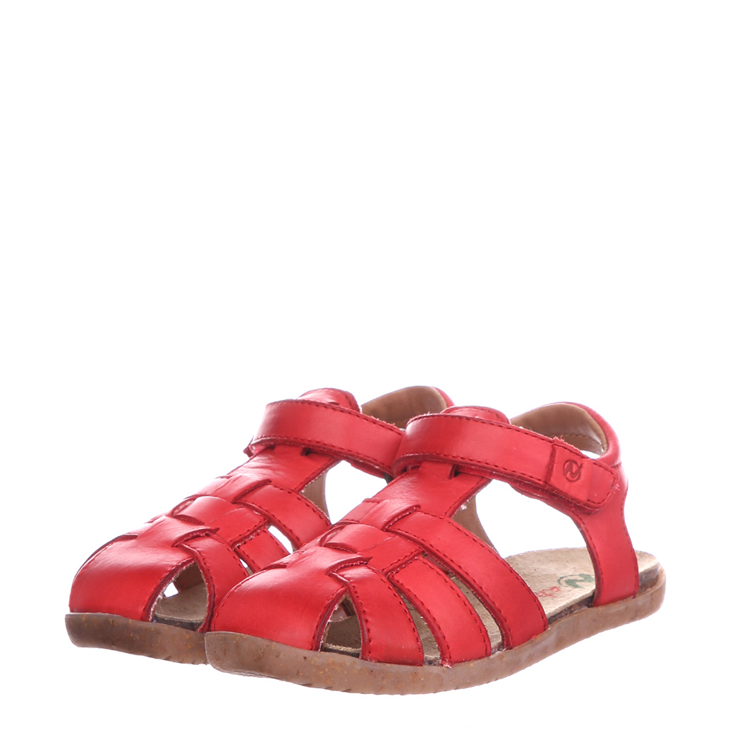 

Сандалии Naturino Scout nappa spaz rosso 24 красный