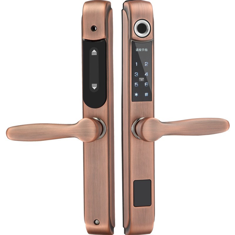 

Умный замок Qleung QL-8535 Rose Gold