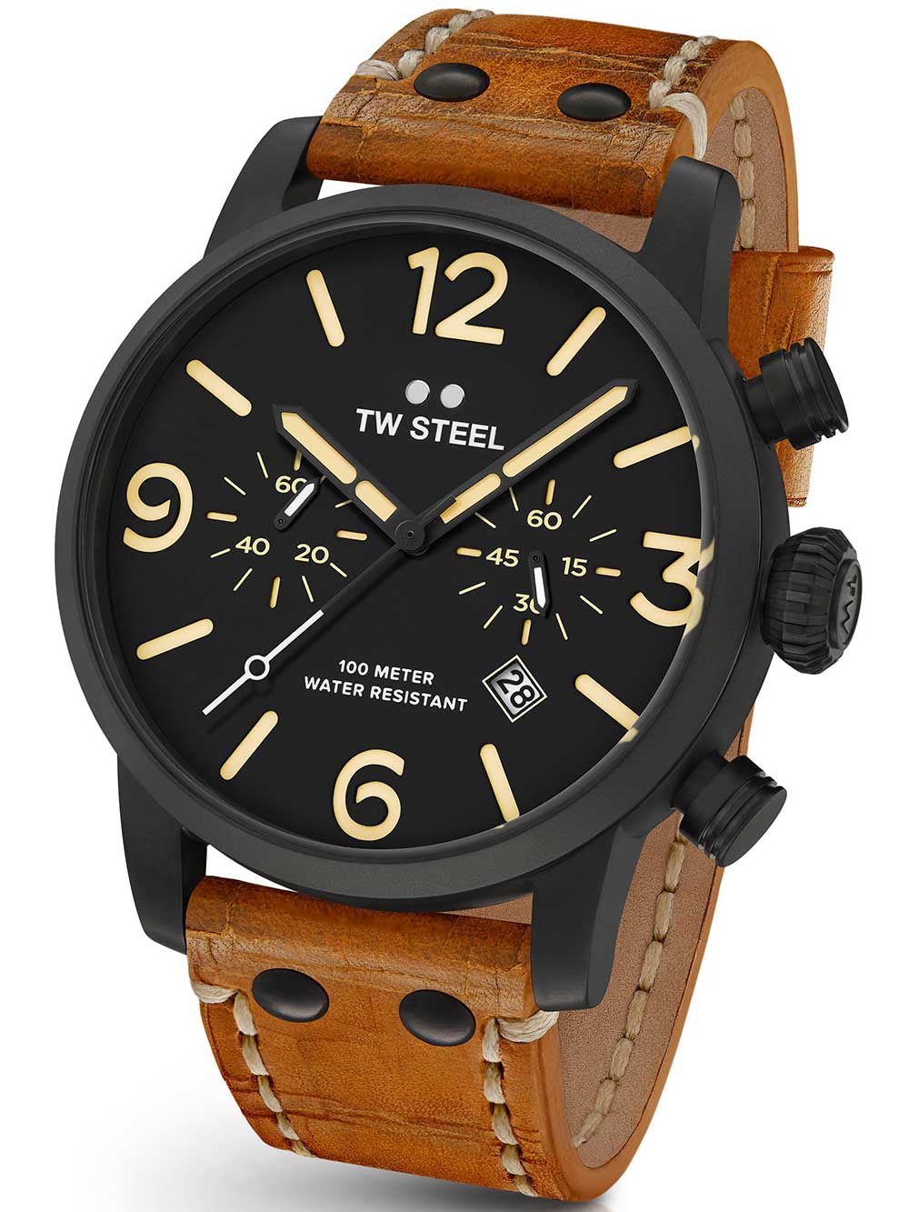 

Часы TW-Steel MS34 Maverick Chronograph 48mm 10ATM