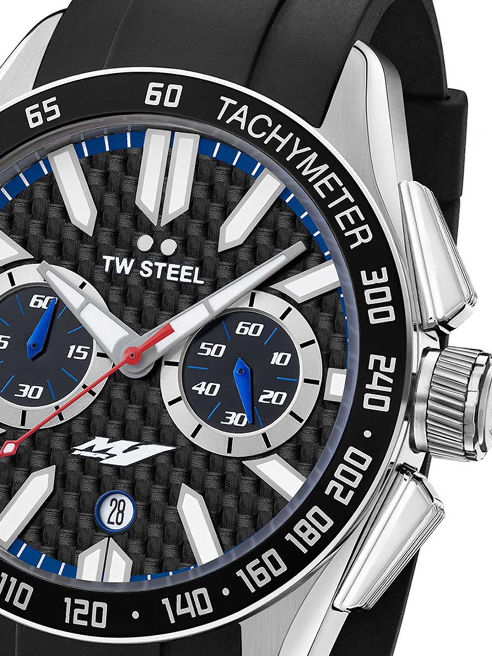 

Часы TW-Steel GS1 Yamaha Factory Racing Chronograph 42mm 10ATM