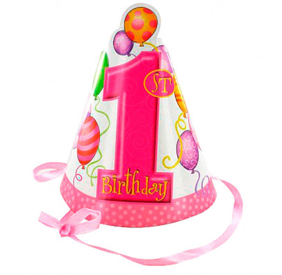 

Ковпачок святковий 1-st Birthday girl 23891
