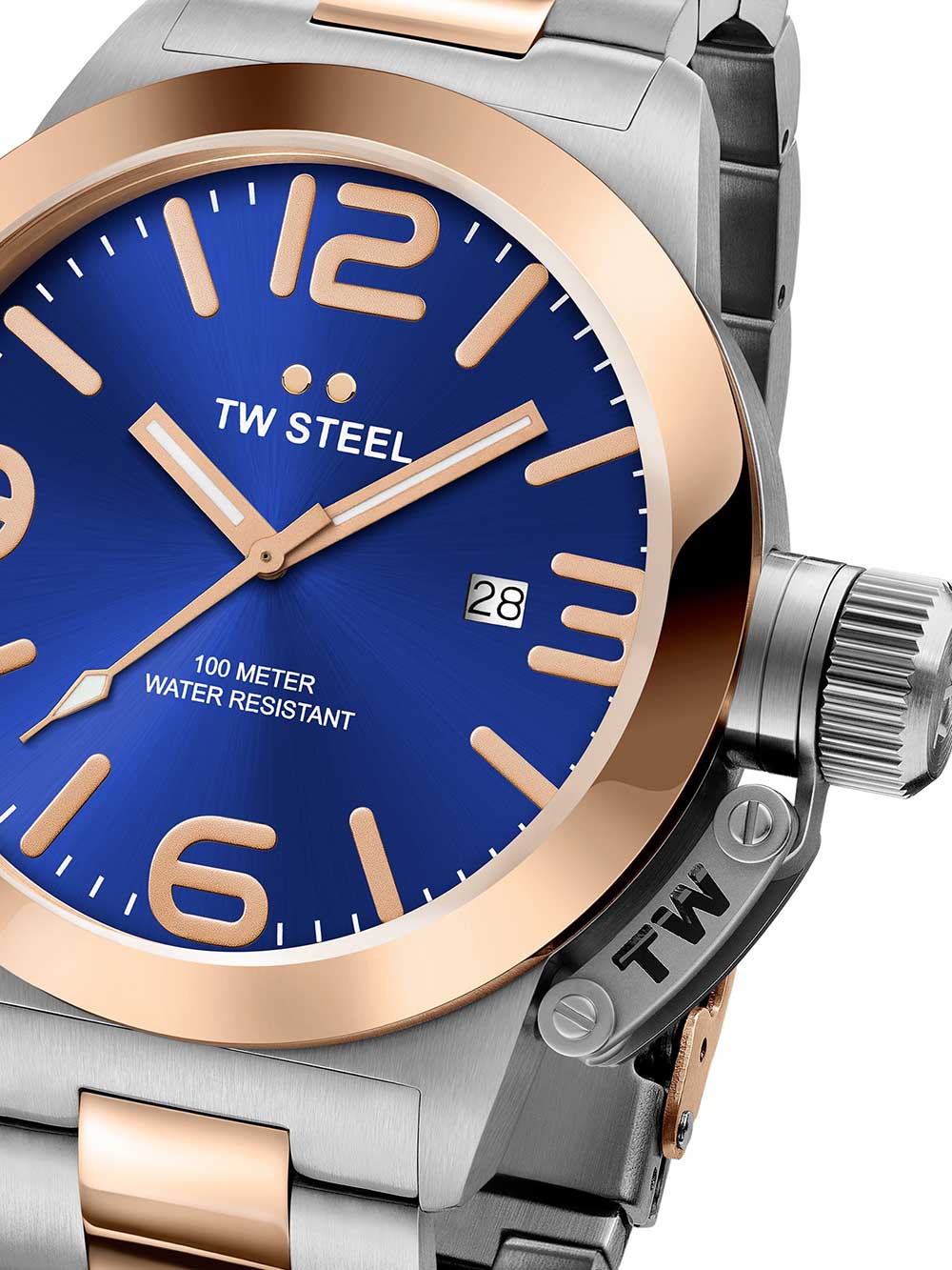 

Часы TW-Steel CB141 Canteen Bracelet 45mm 10ATM