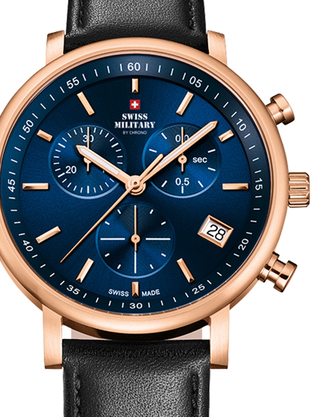 

Часы Swiss Military SM34058.09 Chronograph 42mm 10ATM