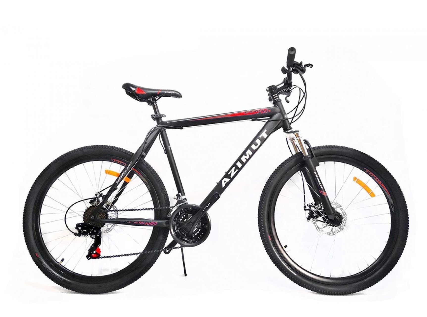 

Велосипед Azimut 2021 Energy 29" 19" Black / Red (Energy 29"19")