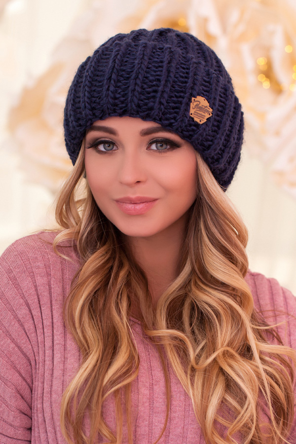 

Шапка «Лестер» Braxton 26003007 56-59 см джинсовый 4625