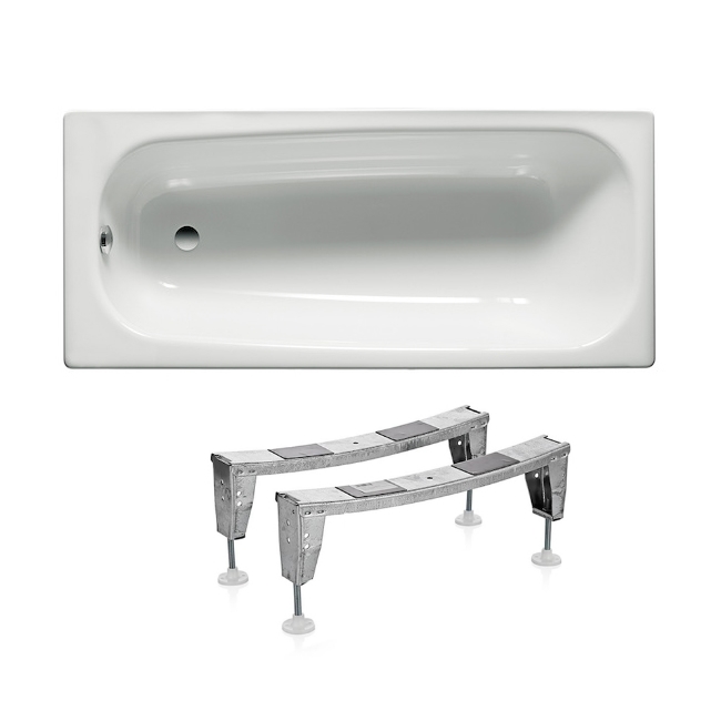 

Ванна стальная ROCA Contesa 170х70 (A235860000) + ножки (A291021000)