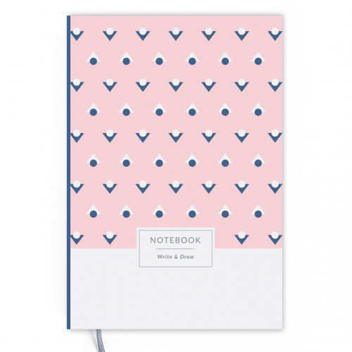 

Блокнот Gifty Write and Draw Pink Dots А5