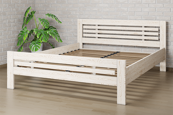 

Ліжко Camelia Фрезія 180х200 Білий Сосна Олія