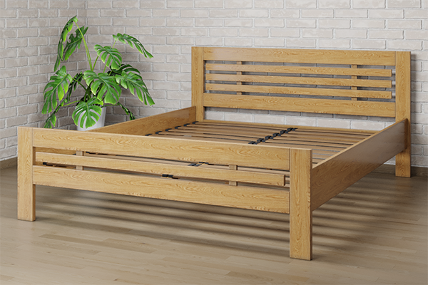 

Ліжко Camelia Фрезія 120х200 Натуральний Сосна Лак