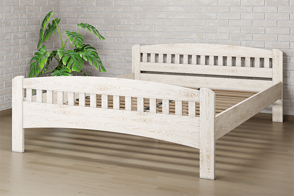 

Ліжко Camelia Розалія 140х200 Білий Дуб Олія