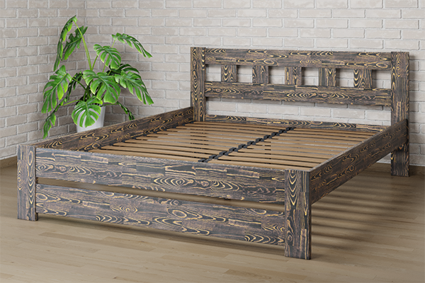 

Ліжко Camelia Сакура 180х200 Венге Сосна Олія