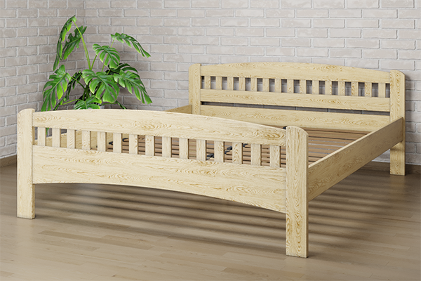 

Ліжко Camelia Розалія 120х200 Натуральний Сосна Олія