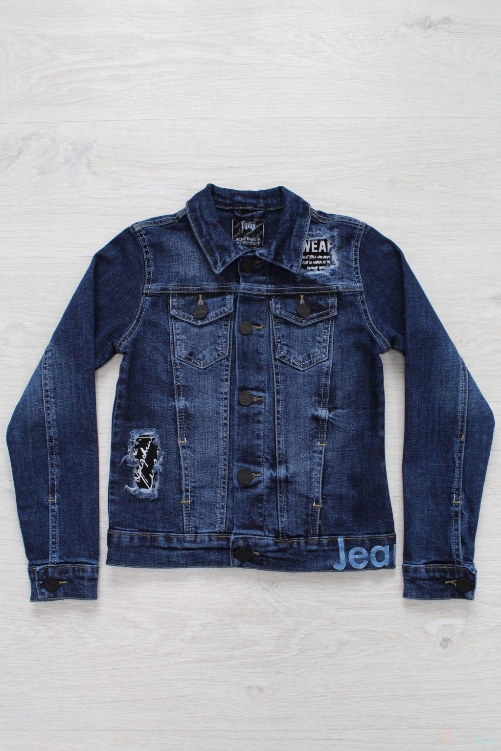 

Джинсовая куртка A-yugi Jeans 92 см Синий