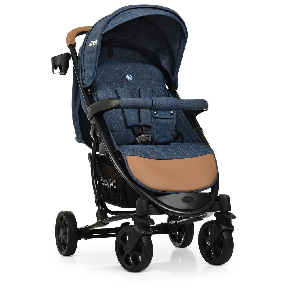 

КОЛЯСКА ДЕТСКАЯ ME 1011L ZETA DENIM BLUE