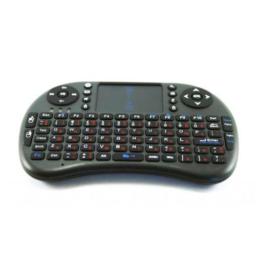 

Беспроводная клавиатура KeyBoard mini i8 RT-MWK08, RUS, черная