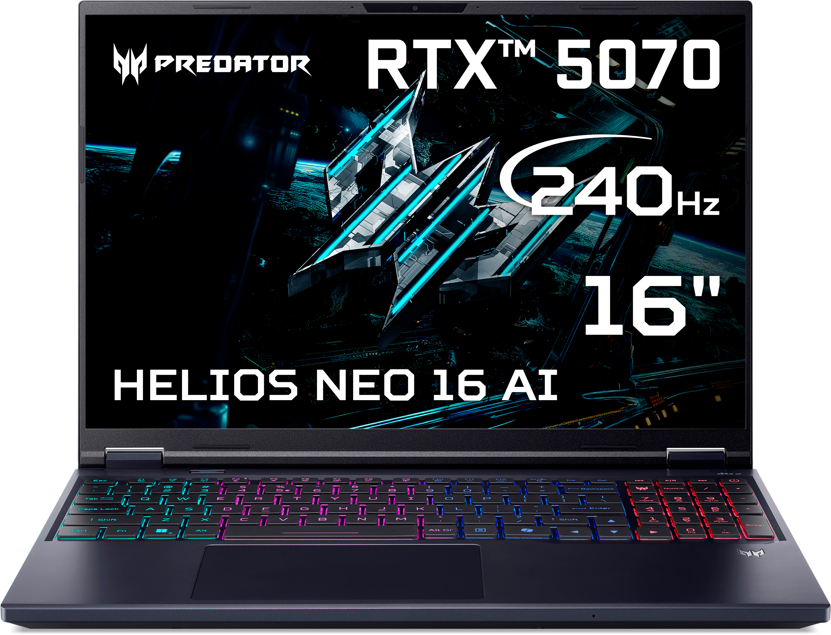 Ноутбук Acer Predator Helios Neo 16 AI PHN16-73-70H9 (NH.QX5EU.001