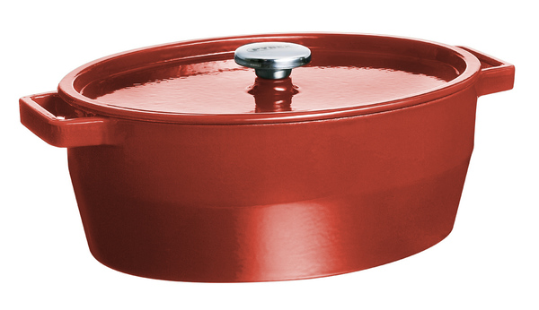 

Каструля PYREX Slow Cook red чугун овал 5.8л