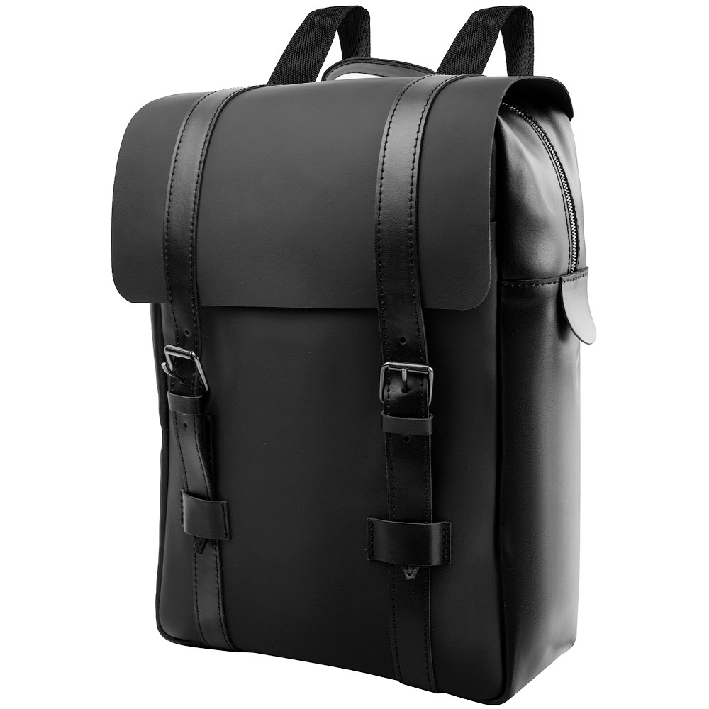 

Мужской кожаный рюкзак (AN-K144BL) Eterno 37х26,5х12 см Черный 000143485
