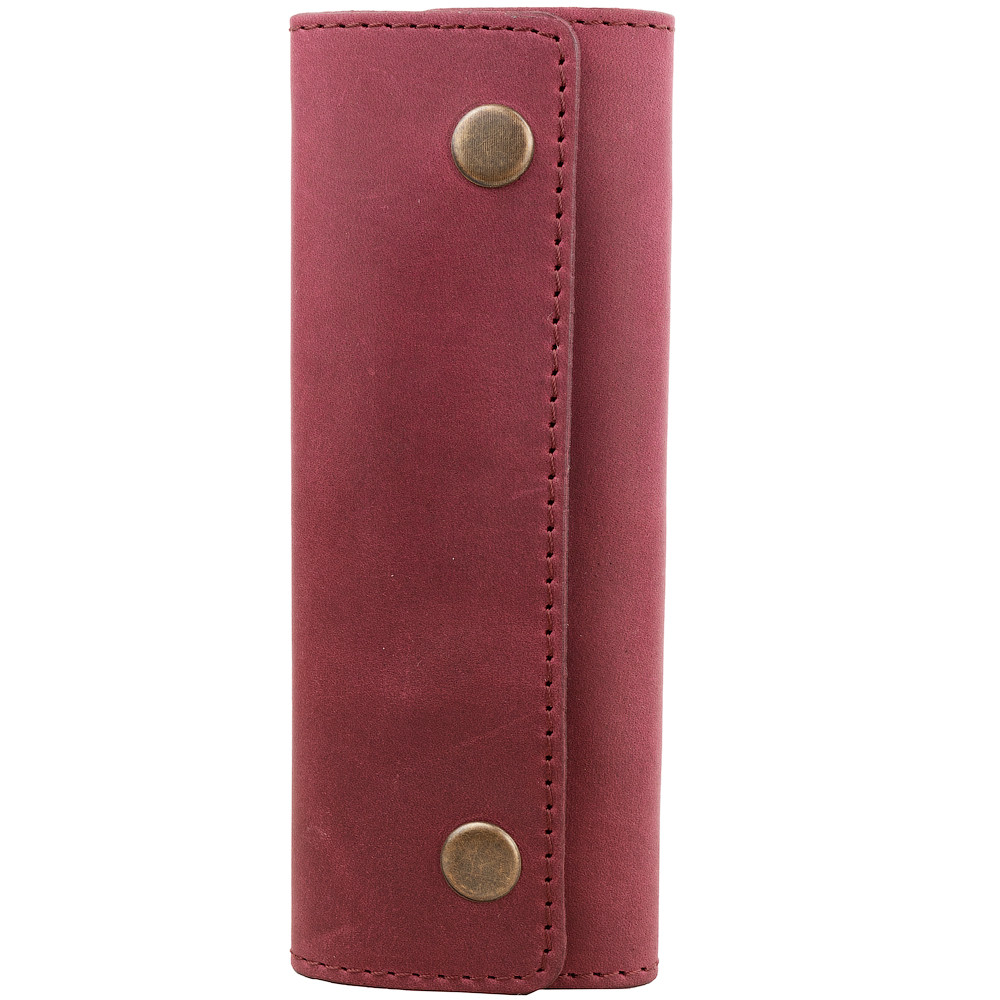 

Женская кожаная ключница (DNK-Keys-Lcol-L) DNK Leather 6х14,5х2 см Бордовый 000144149