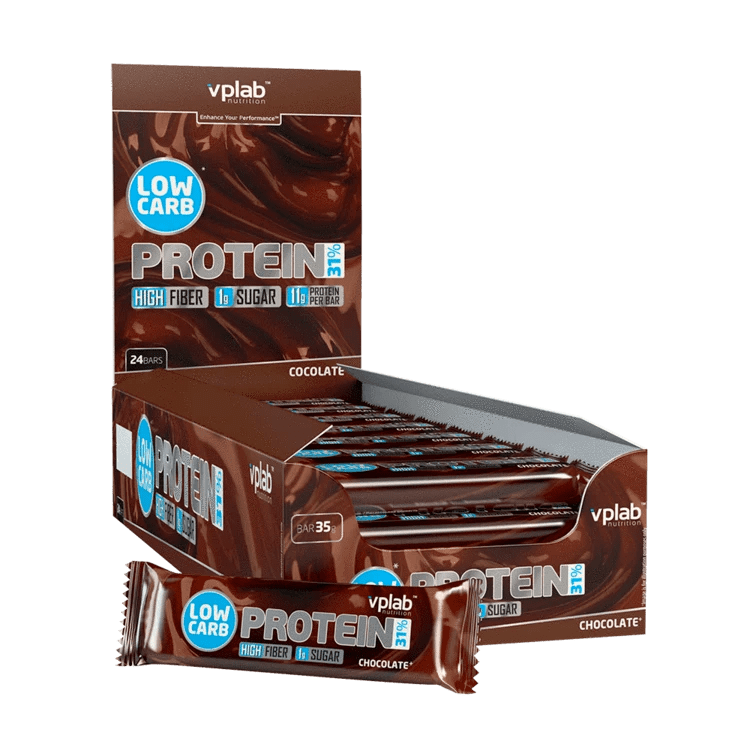 

Протеиновый батончик VPLab Low Carb Protein Bar 35 г 24 штук шоколад (4384303073)