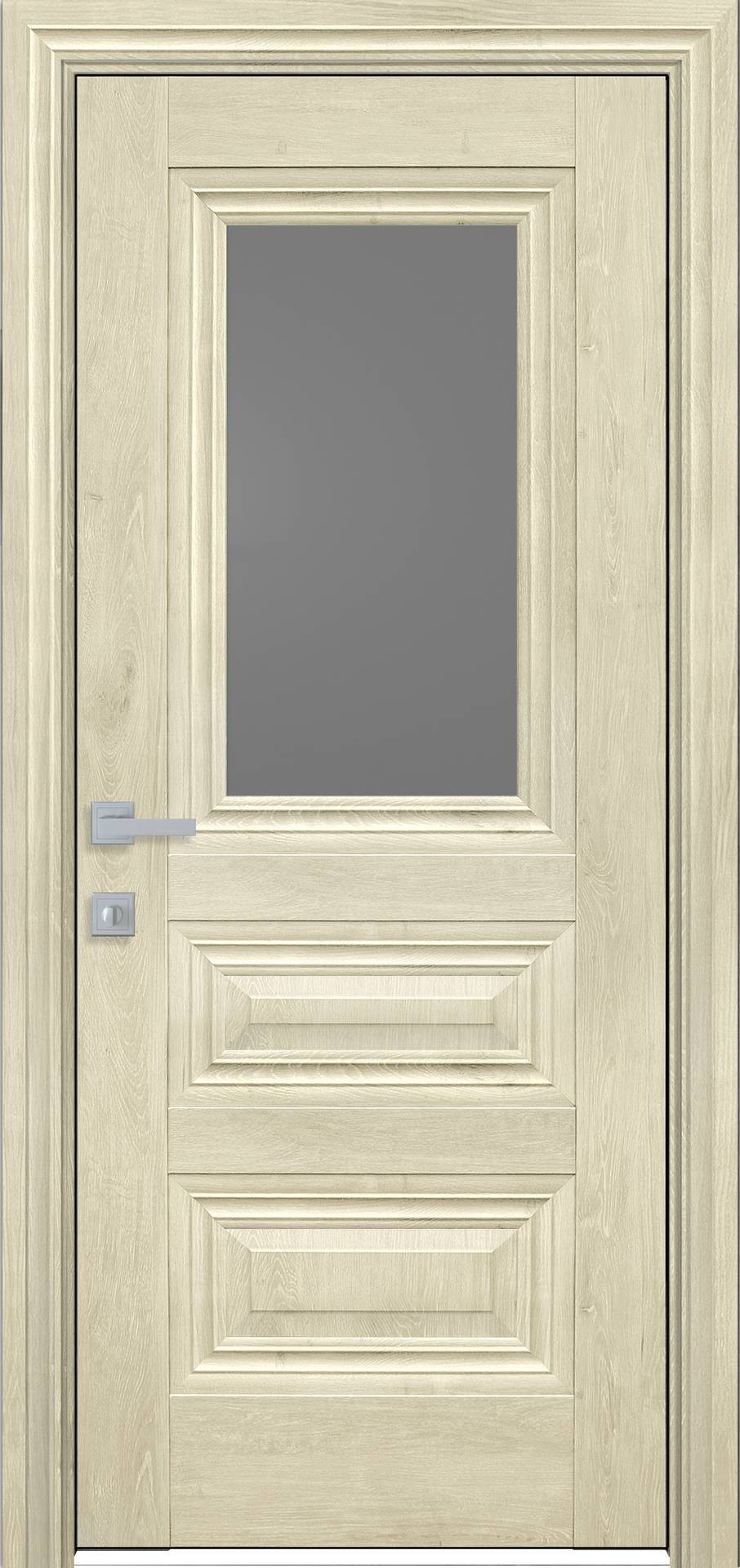 

Двери межкомнатные Новый Стиль Камилла-GRF-Орех-Гималайский Ecowood стекло графит 600*2000