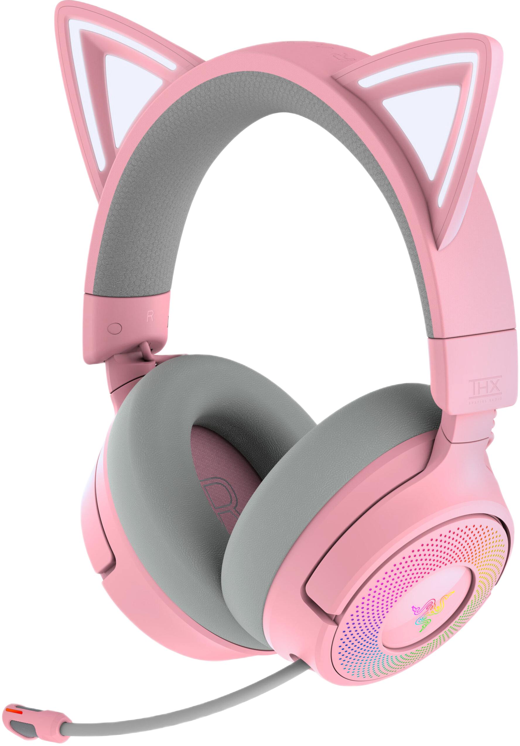 фото Наушники с микрофоном Razer Kraken Kitty V3 Pro Pink (RZ04-05170200-R3M1)