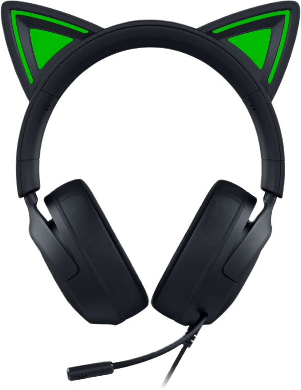 фото Наушники с микрофоном Razer Kraken Kitty V3 X Black (RZ04-05350200-R3M1)
