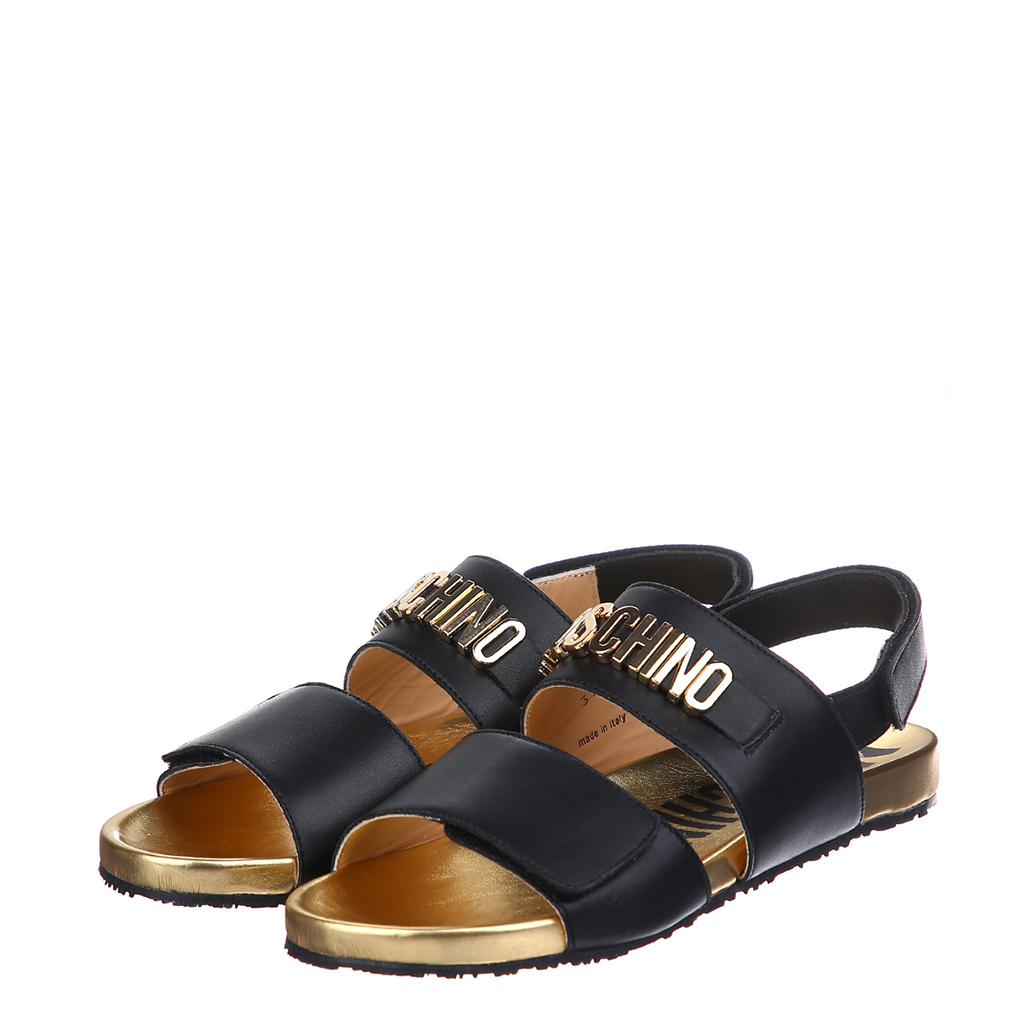 

Босоножки Moschino 26310 nero-oro 38 черный