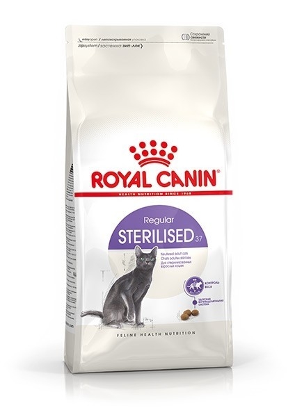

Сухой корм Royal Canin Sterilised для стерилизованных котов от 1 до 7 лет 4 кг
