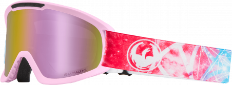 

Маска Dragon DX2 Galaxy/Lumalens Pink Ionized + Dark Smoke