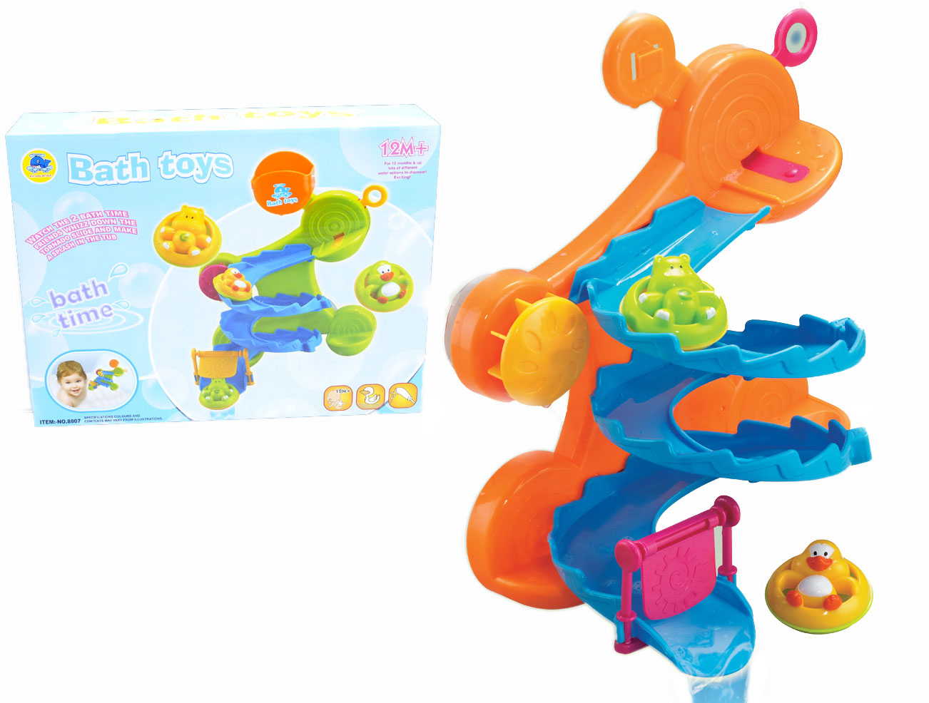 

Набор игрушек для ванны Xing Long Da Toys Горка (8807) (6910010188077)