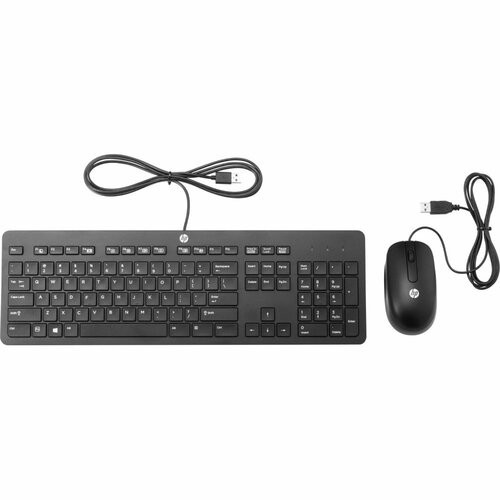 

Комплект HP Slim Keyboard and Mouse USB Black (T6T83AA)